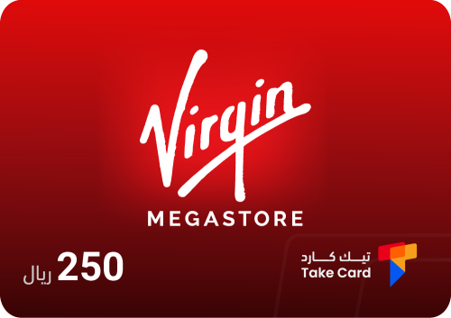 بطاقة فيرجن ميغا ستور 250 ريال | Virgin Megastore...