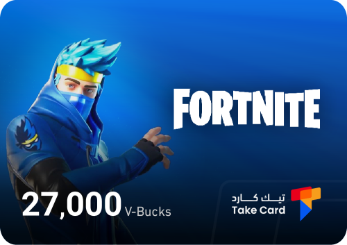 شحن 27,000 فيبوكس Fortnite V-Bucks