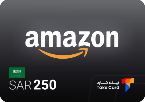 بطاقة امازون السعودي 250 ريال