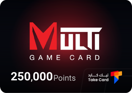 MULTI Game Card 250,000 Point