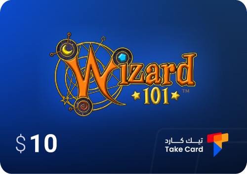 بطاقة 10$ لعبة Wizard 101