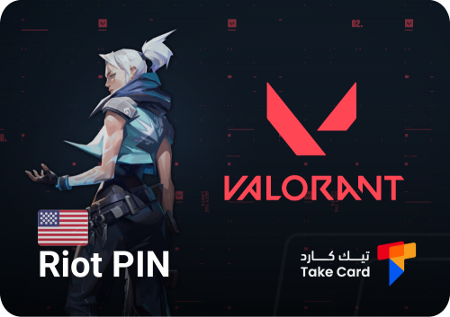 بطاقة شحن 50$ - Valorant RP