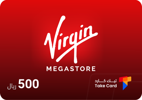 بطاقة فيرجن ميغا ستور 500 ريال | Virgin Megastore...