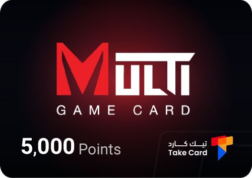 MULTI Game Card 5,000 Point