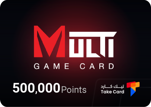 MULTI Game Card 500,000 Point