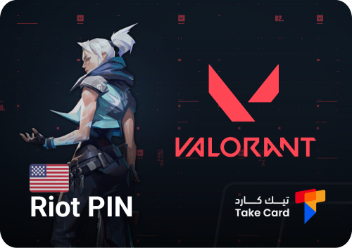 بطاقة شحن 10$ - Valorant RP