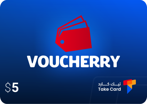 بطاقة فاوتشري 5$ عالمي | Voucherry $5 Global