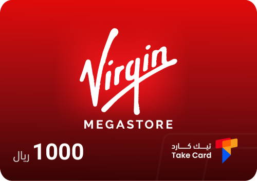 بطاقة فيرجن ميغا ستور 1000 ريال | Virgin Megastore...