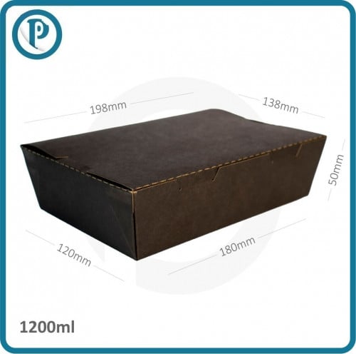 علبه طعام اسود