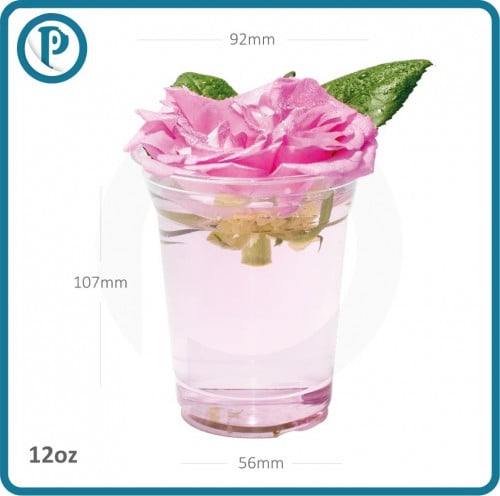 كاسة بلاستيك شفافة