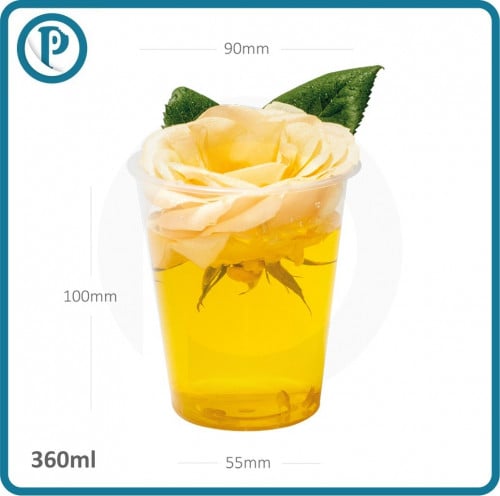 اكواب شفافة بلاستيك