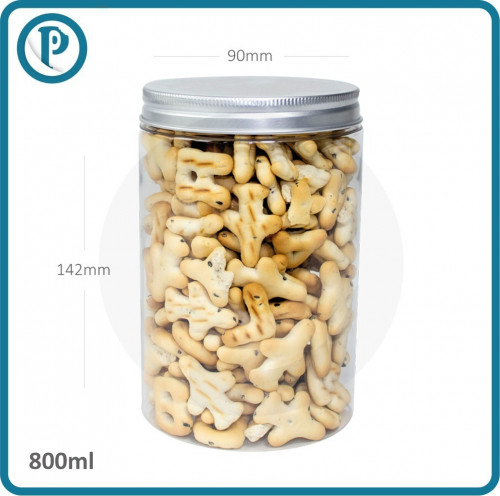 برطمان بلاستيك شفاف بالجمله