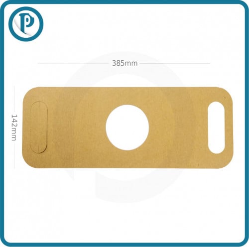 حامل اكواب احادي ورق كرافت 500 حبة