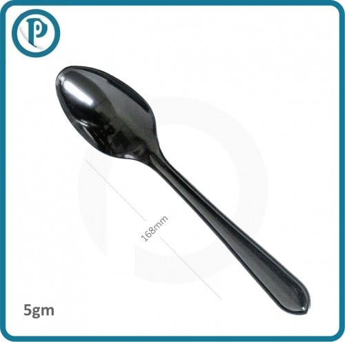 ملاعق بلاستيك اسود