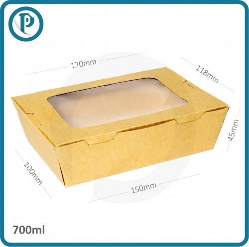 علب طعام ورقية