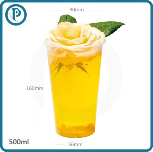 كوب عصير 500 مل بلاستيك حرارى 500 حبة