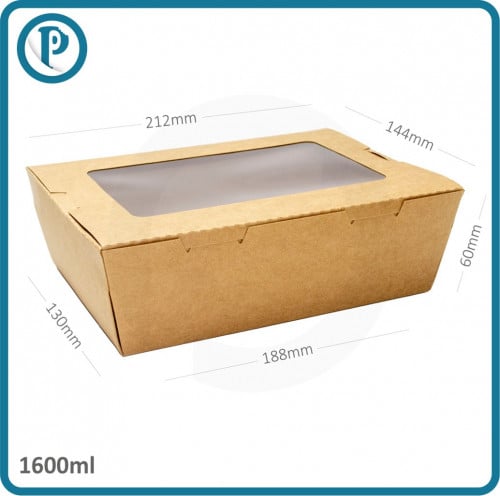 علبه طعام بنافذه