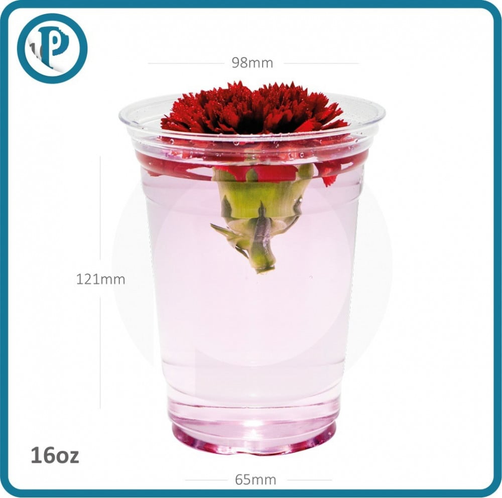 16 oz PET Plastic Cups (98mm)