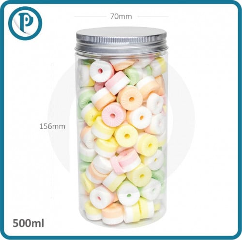 علبة شفافة بلاستيك