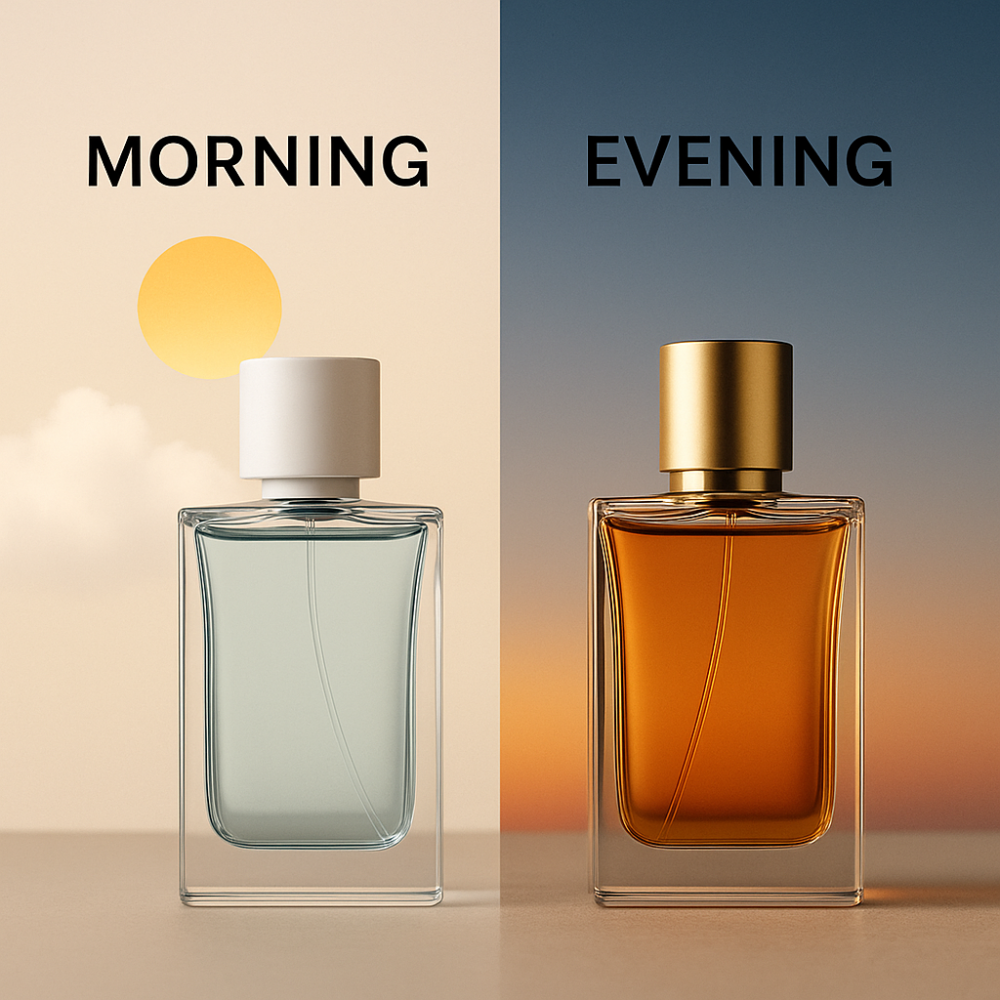 اعرف الفرق بين العطر الصباحي والمسائي – دليل اختيار العطر المناسب لكل وقت