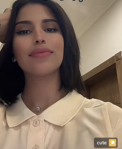 سلسال سورافسكي مع الملحقات فضه925