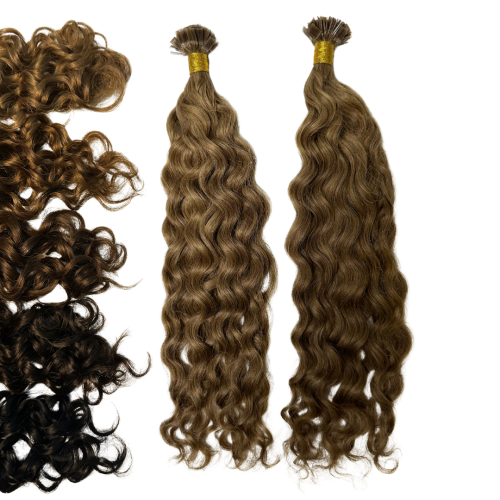 شعر كيرلي الشمع 100 خصلة كثافة 100 غرام