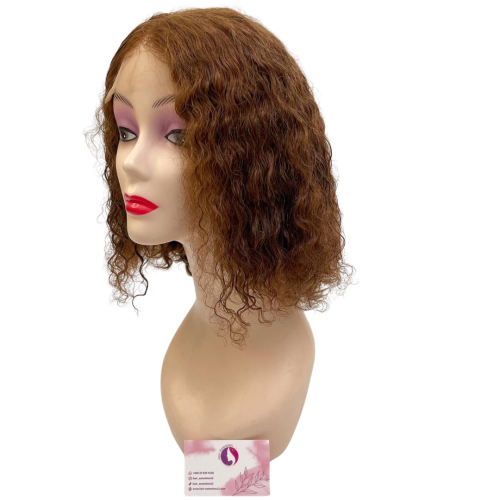 باروكة شعر كيرلي دانتيل قصة فكتوريا كثافة 240%