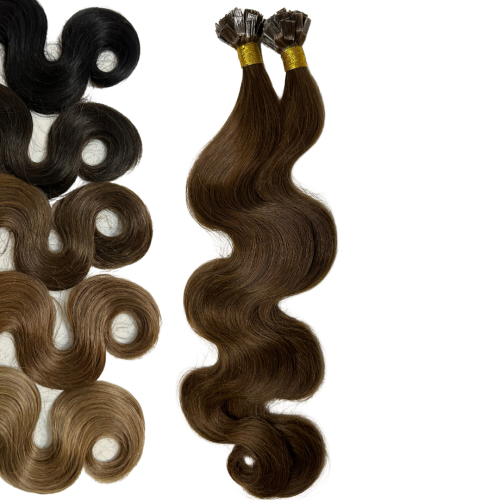 شعر ويفي الشمع 100 خصلة كثافة 100 غرام