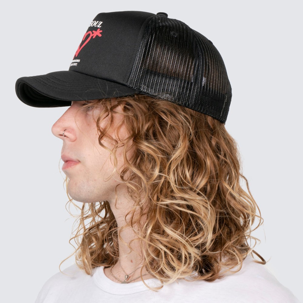 Biz Card Trucker Cap Black - Sovereign Store