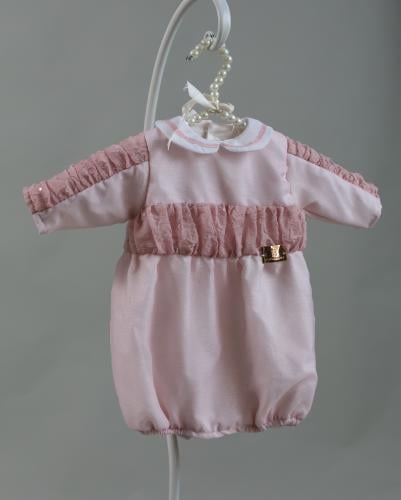 Elegance Baby Overall / pink nude