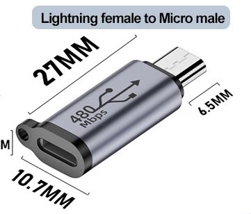 تحويلة Lightning to Micro