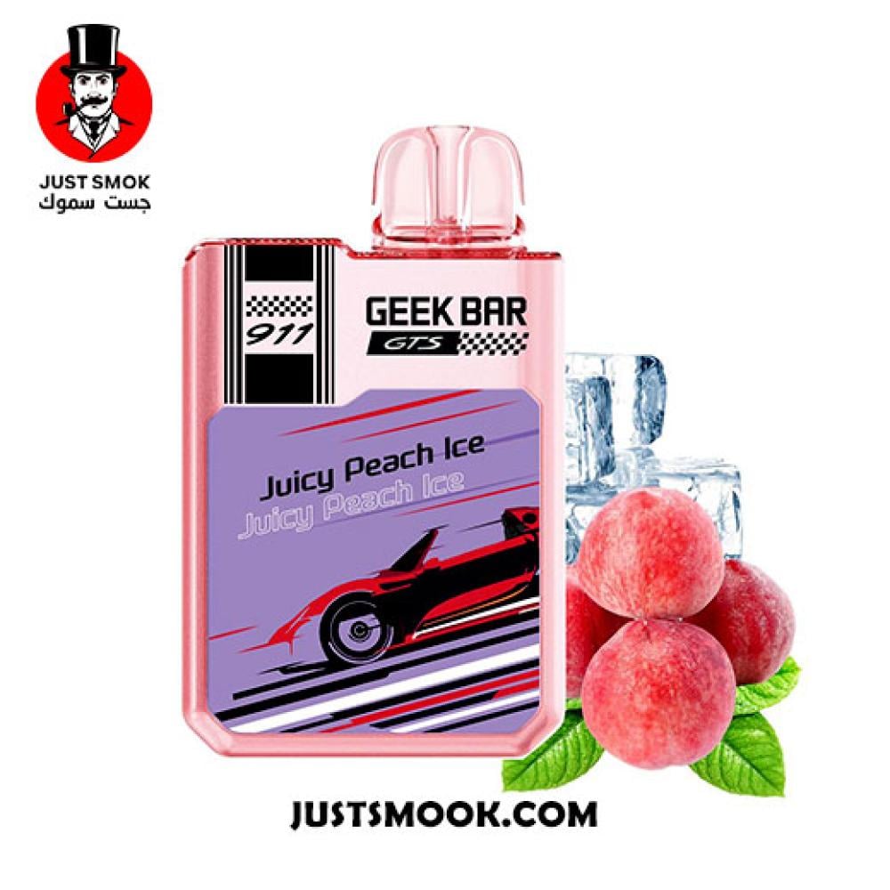 Geek bar 911 Disposable Peach Ice - vape justsmook
