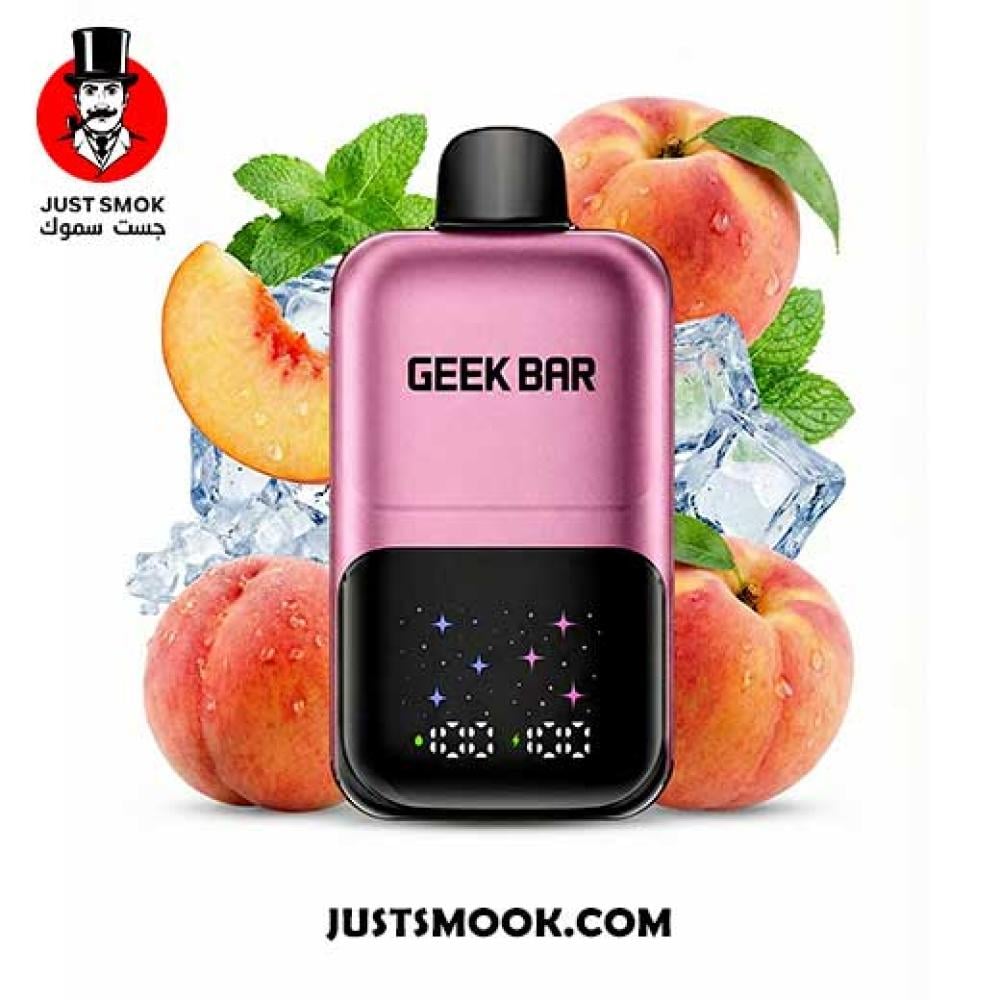 Geek Bar 2GO Peach Ice 50K Puff - vape justsmook