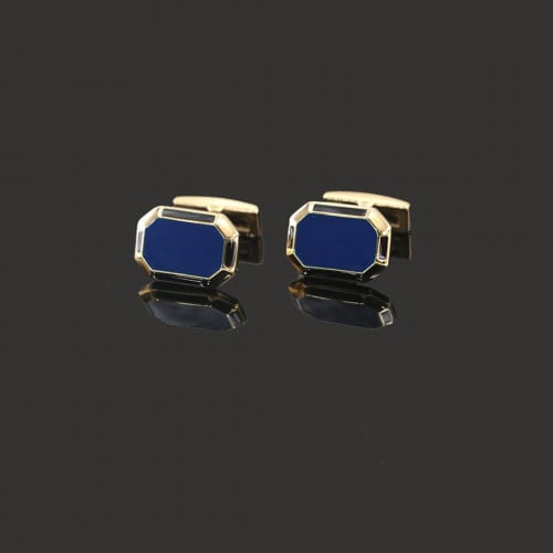 كيك لوسو ذهبي-ازرق