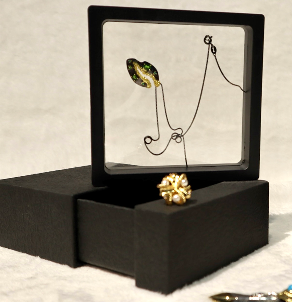 سوار مرصع بكريستال عقيق الكهف