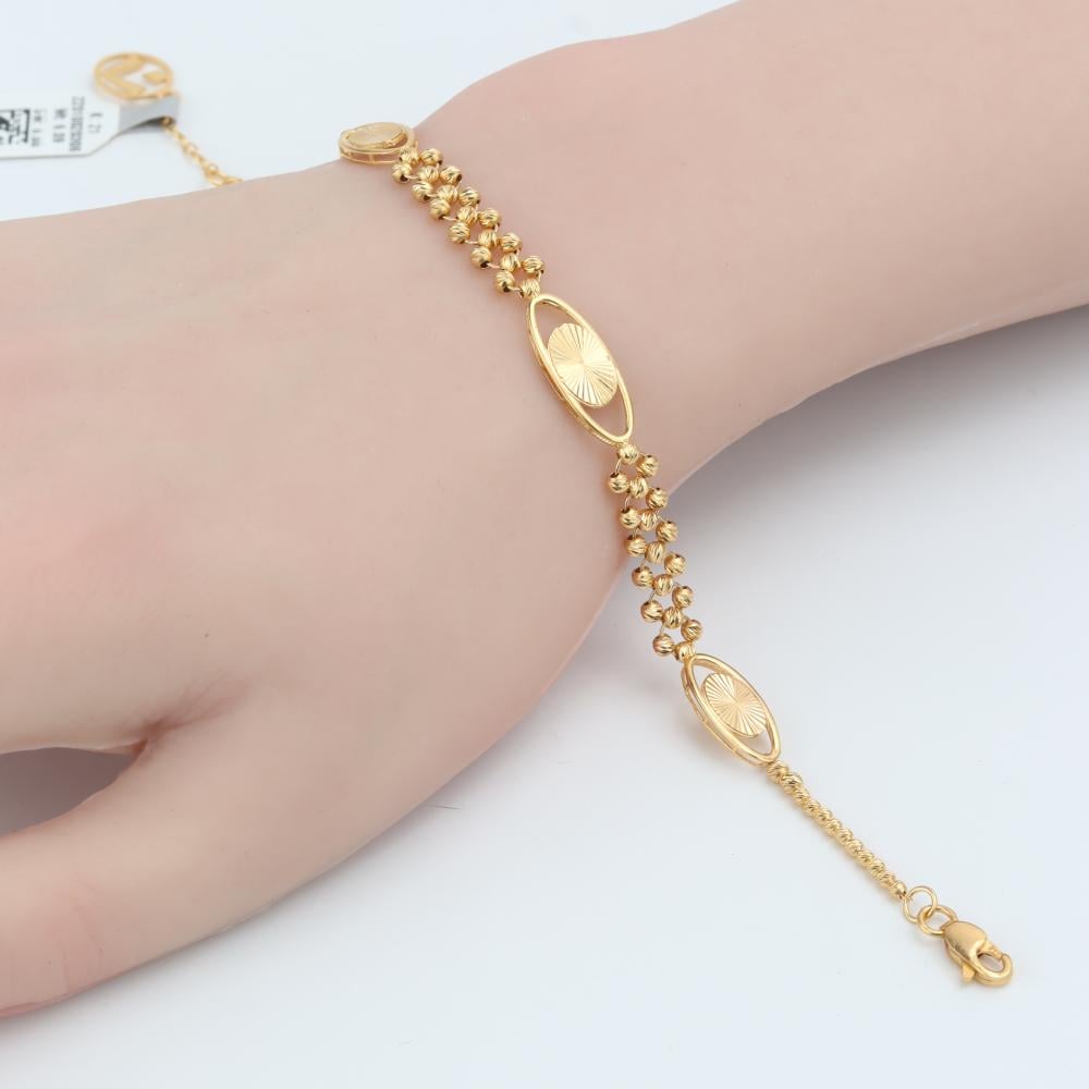 سوارة ذهب مميزة