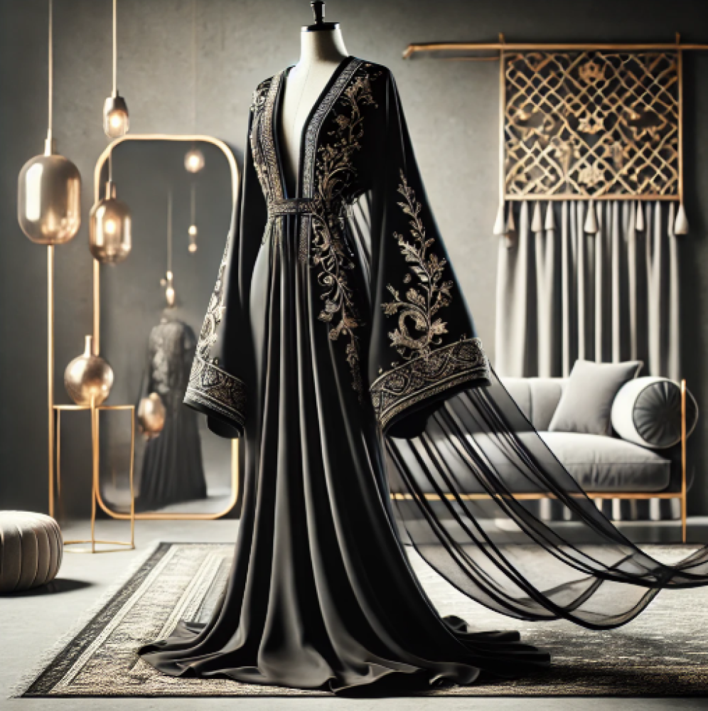 العباية السوداء: الأساسيات واللمسات الإبداعية