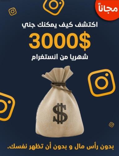 ربح المال من أنستغرام من 0 إلى الثراء Badye