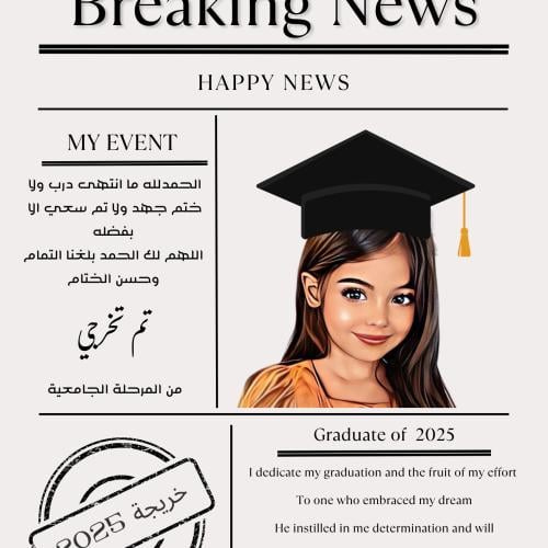 جريدة تخرج