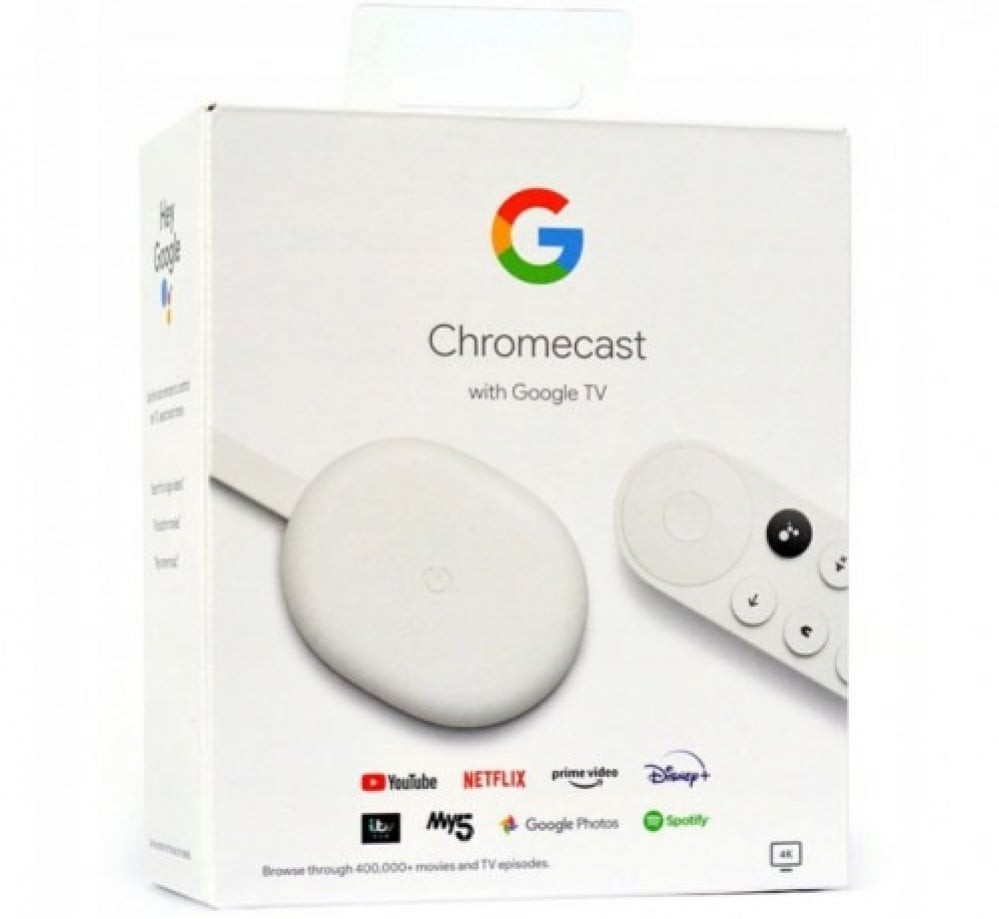 Google Chromecast 4K device - متجر اشيائي