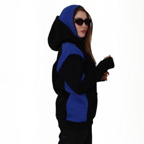 hoodie Black And blue