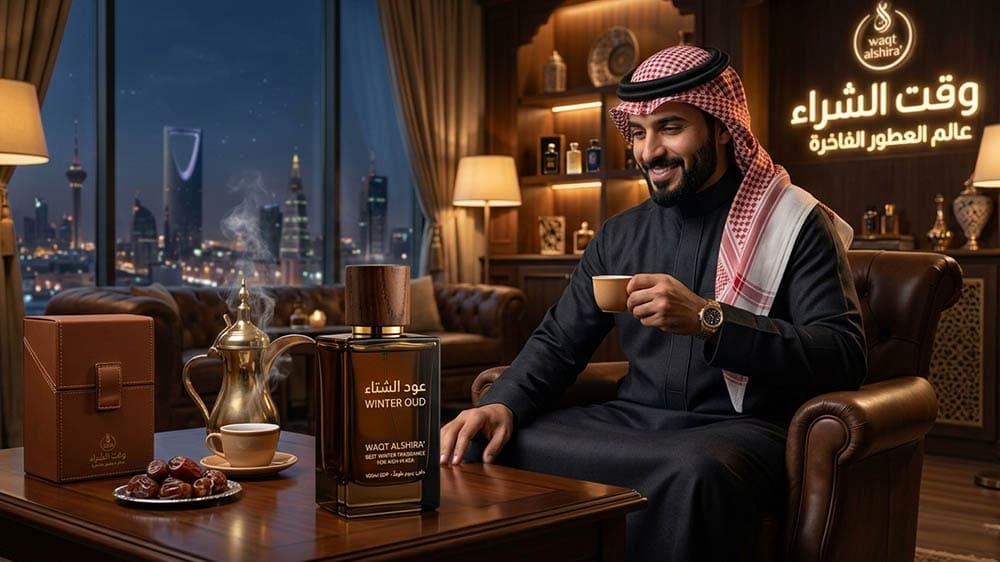 أفضل عطر رجالي شتوي في السعودية | روائح فخمة دافئة بثبات وفوحان يدوم
