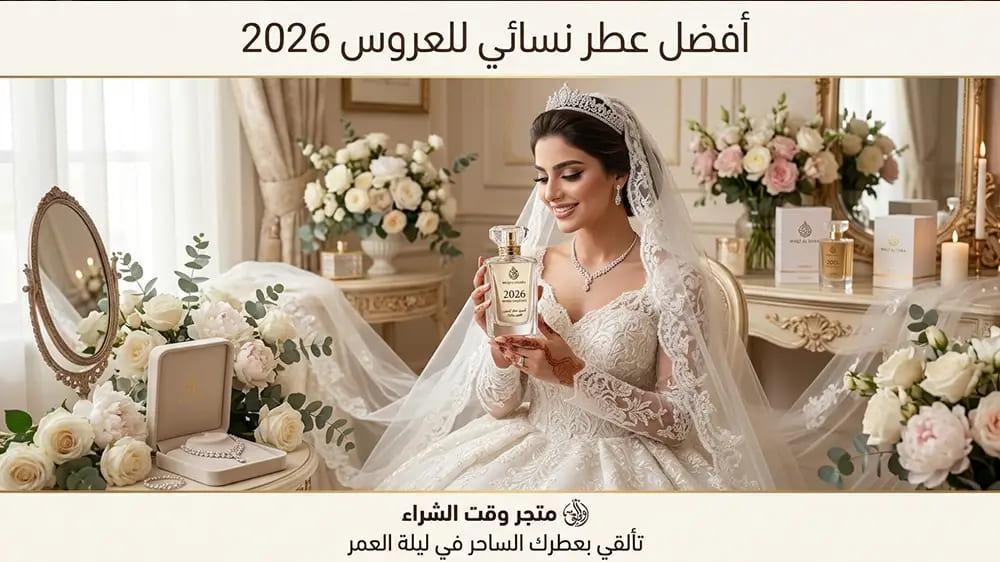 أفضل عطر نسائي للعروس 2026 فى السعودية – روائح فاخرة تمنحكِ إطلالة ساحرة في ليلة العمر