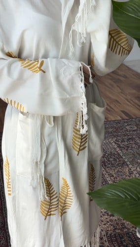 روب فيميي (الخيزران التركي) femeie bamboo robe