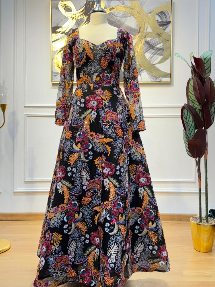 فستان سهرة بستان الرياض