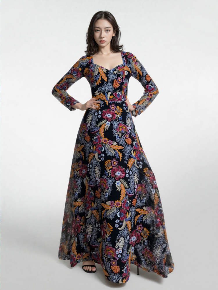 فستان سهرة بستان الرياض