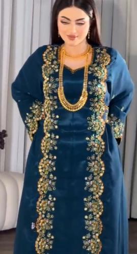 جلابيه نسائيه فخمه جدا اخضر