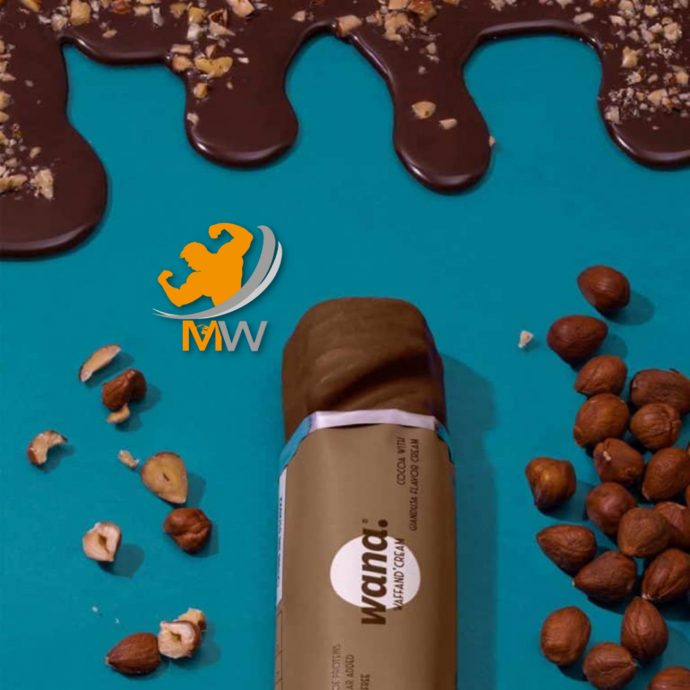 وانا بروتين بار بنكهة الفاندوجا شوكولاته بالبندق WANA