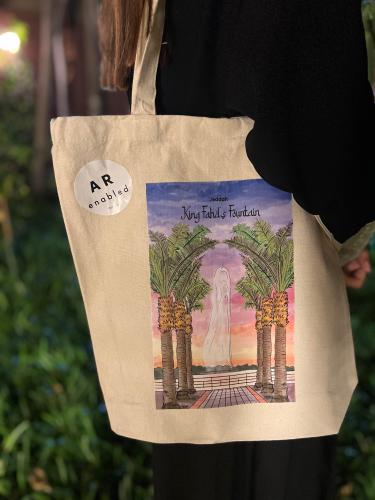 Augmented Reality Tote Bag / Jeddah