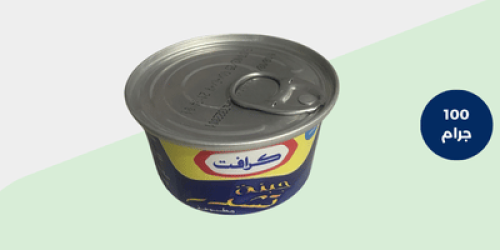 جبنة كرافت شيدر كبير، 100 جرام